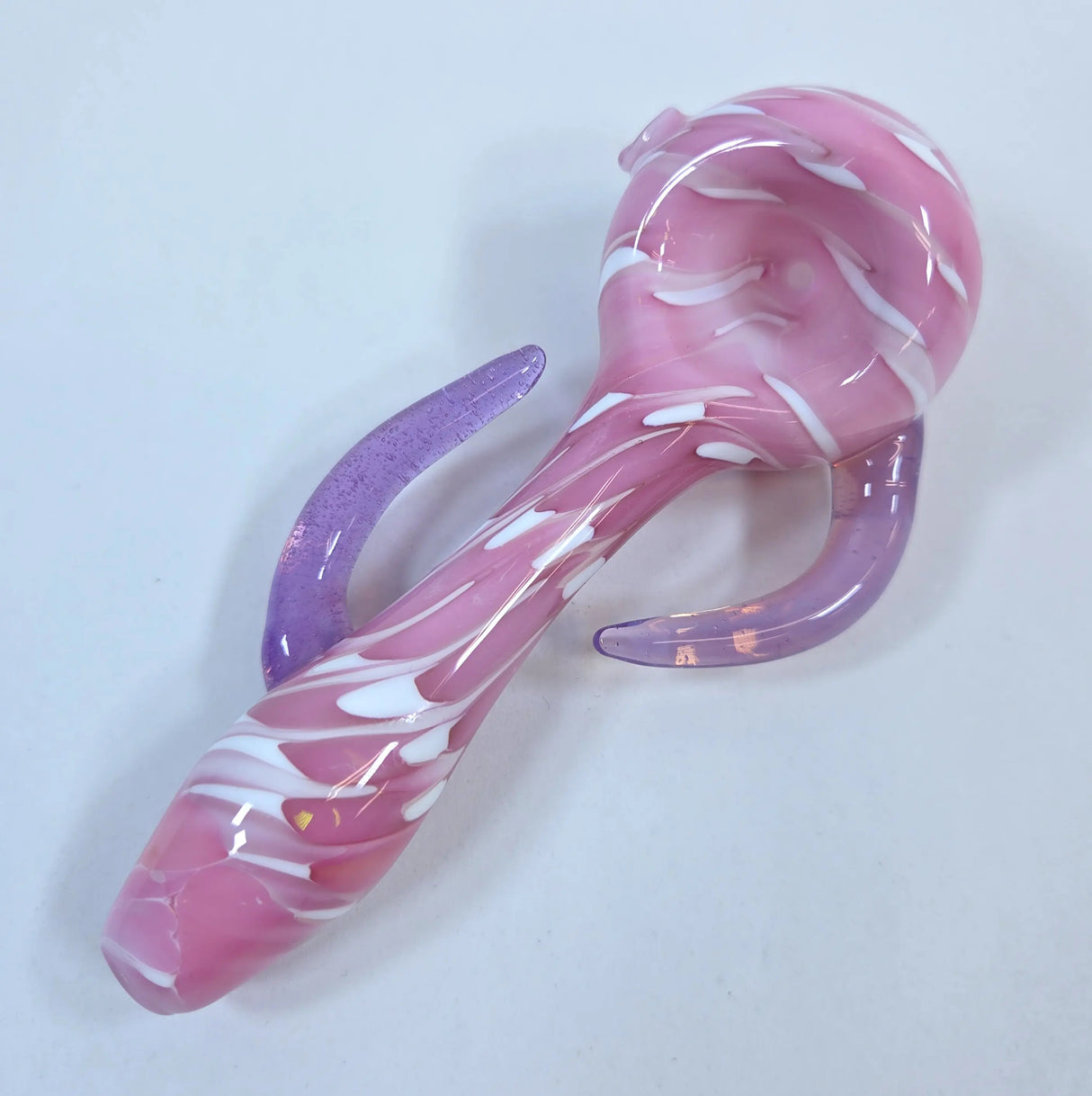 DiscoBox: Full Color Pipes (Pink Marble w/ Purple Horns)