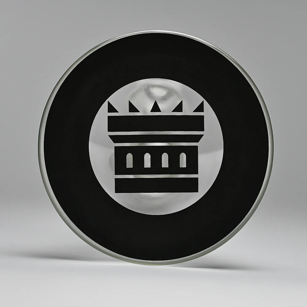 Castle Glass: 18" Standard Color Block (9mm Thick - Grey)
