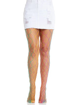 Chroma Net Rainbow Tights- One Size