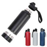 720ml Thick Thermos w/ Hidden Stash (Black)