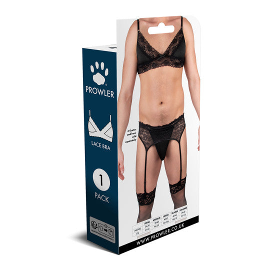 Prowler Lace Bra XXL-Black