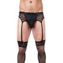 Prowler Lace Garter Set Large