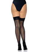 Paris Thigh High Stockings- One Size Black