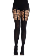 Jett Garter Illusion Tights- One Size