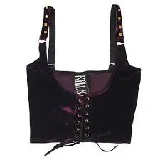 Night Petal Underbust Corset Top