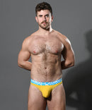 Andrew Christian: Almost Naked Thong Yellow Large