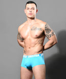 Andrew Christian: Eco Collective Boxer Aqua Small