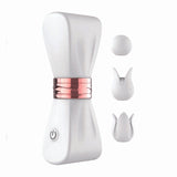 Gold Glam Tri Tip Vibe-White