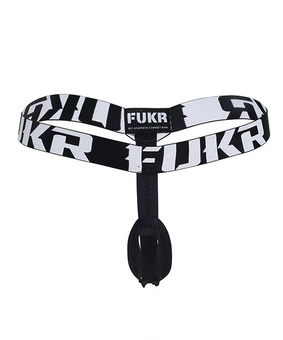 Andrew Christian FUKR C-Ring Thong Black XL