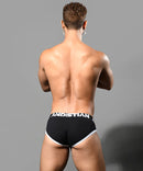 Andrew Christian: FLY Tagless Brief- Black Large