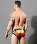 Andrew Christian: Flames Mesh Brief Medium