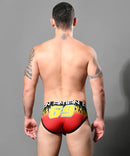 Andrew Christian: Flames Mesh Brief Large