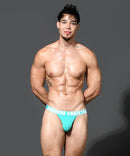 Andrew Christian: Eco Thong 2XL- Jade