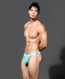 Andrew Christian: Eco Thong 2XL- Jade