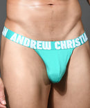 Andrew Christian: Eco Thong 2XL- Jade