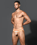 Andrew Christian: Tulum Stripe Brief 2XL