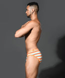 Andrew Christian: Tulum Stripe Brief 2XL