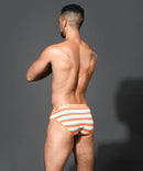 Andrew Christian: Tulum Stripe Brief 2XL