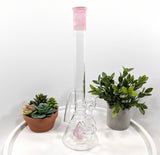 DiscoBox: Dual Recycler w/ Fixed Stem (14mm - Pink)