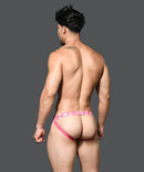 Andrew Christian: BULGE C-Ring Jock-2XL Pink