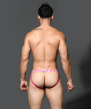 Andrew Christian: BULGE C-Ring Jock-2XL Pink