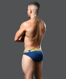 Andrew Christian: Happy Brief- Navy 2XL