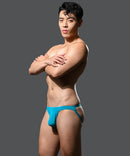 Andrew Christian: No Show Jock- Teal 2XL