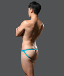 Andrew Christian: No Show Jock- Teal 2XL