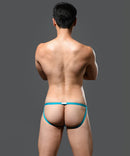 Andrew Christian: No Show Jock- Teal 2XL