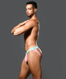 Andrew Christian: Happy Active Jock 2XL-Watermelon