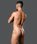 Andrew Christian: Rose Chain Thong-Large