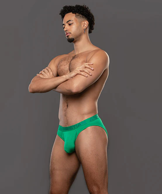 Andrew Christian:Trophy Boy Bamboo Jock-Green
