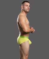 Andrew Christian: C-Ring Bulge Boxer- Fresh Lime