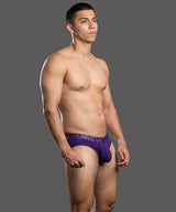 Andrew Christian: Bulge C-Ring Brief- Purple