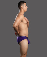 Andrew Christian: Bulge C-Ring Brief- Purple