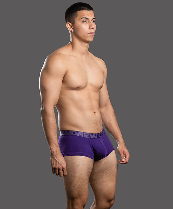 Andrew Christian: Bulge C-Ring Boxer- Purple