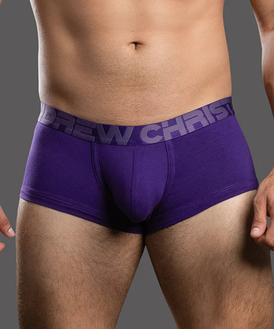 Andrew Christian: Bulge C-Ring Boxer- Purple