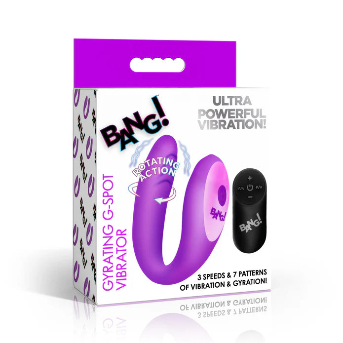 BANG! Gyrating G-Spot Vibrator - Purple