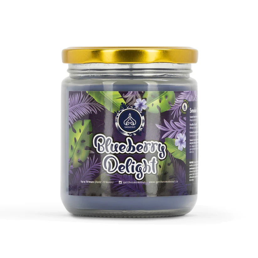 Smoke Out: 13oz Candle (Blueberry Delight)