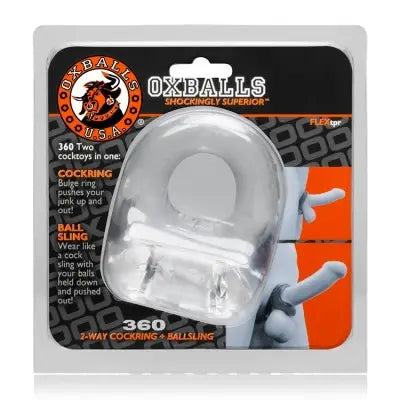 Oxballs 360 Cocksling - Clear