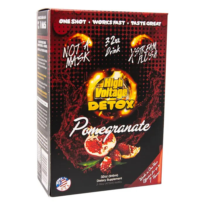 High Voltage: 7hr Detox (Pomegranate) 32oz/ 2pk