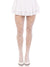 Valentina Heart Net Tights- One Size White