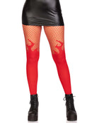 Blaze Opaque Tights- One Size Red