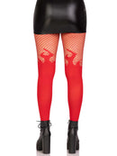 Blaze Opaque Tights- One Size Red