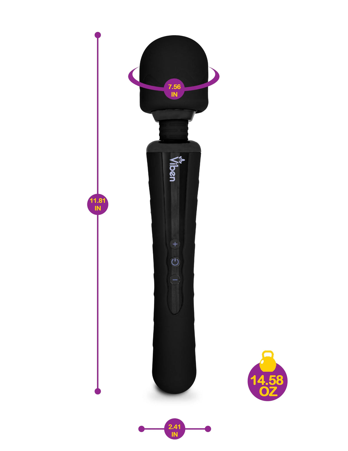 Viben Obsession Wand - Black