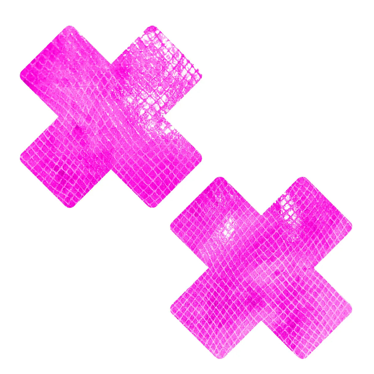 Pasties: Dark Pink Snake X