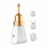 Gold Glam Tri Tip Vibe-White