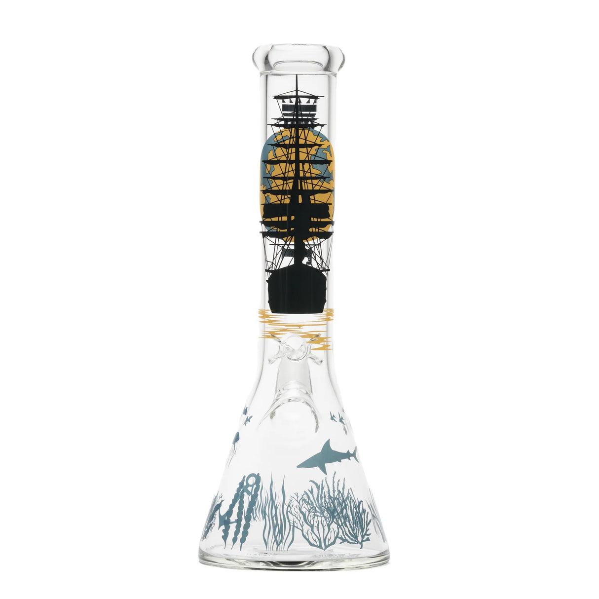 Castle Glass: 14" Nautical Depths (5mm Thick)
