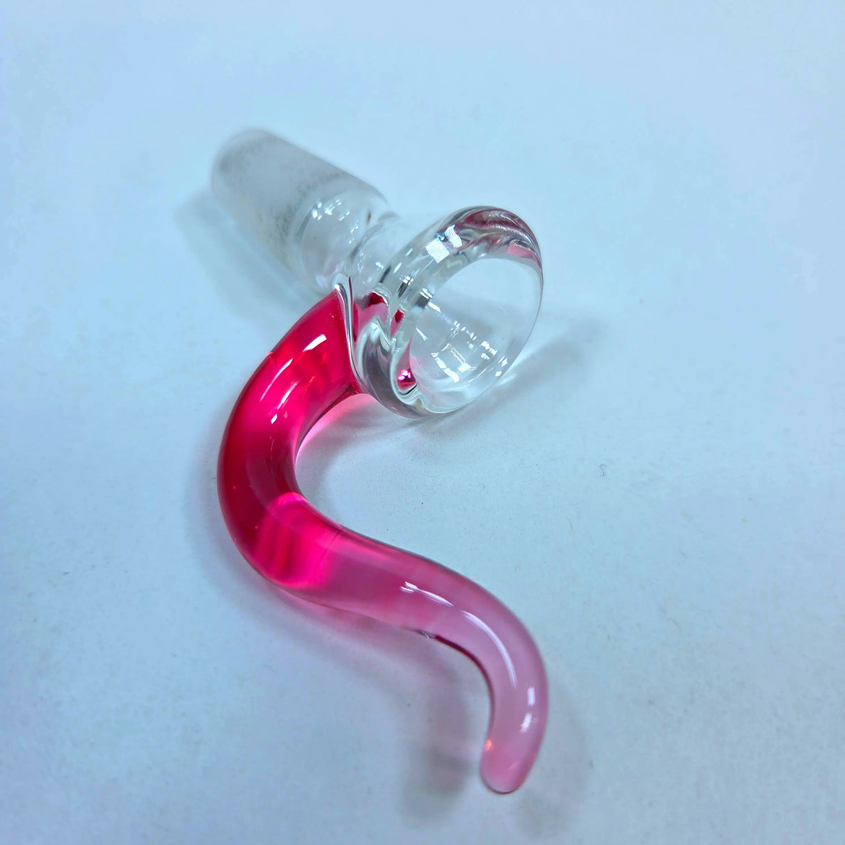 DiscoBox: Clear Bowl w/ Horn (14mm - Red)