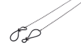 Ex's & Oh's Body Jewelry w/Nipple Ties